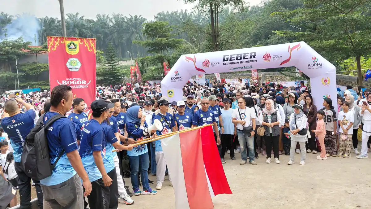 10 Ribu Warga Padati Jalan Sehat HJB ke-544 di Rancabungur, Tunjukkan Dukungan untuk Sport Center Terbesar di Dunia HJB ke-544.