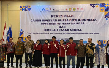 Galeri Investasi Bursa Efek Indonesia Resmi Hadir di Universitas Nusa Bangsa, Perkuat Literasi Keuangan Mahasiswa
