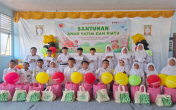 SDN Gunung Batu 2 Santuni 21 Anak Yatim dan Piatu di 10 Muharram 1448 H, Wujud Kepedulian Orang Tua dan Sekolah SPMB 2026
