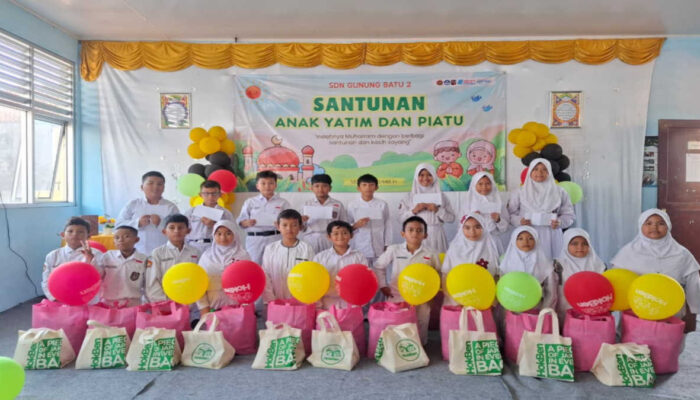 SDN Gunung Batu 2 Santuni 21 Anak Yatim dan Piatu di 10 Muharram 1448 H, Wujud Kepedulian Orang Tua dan Sekolah