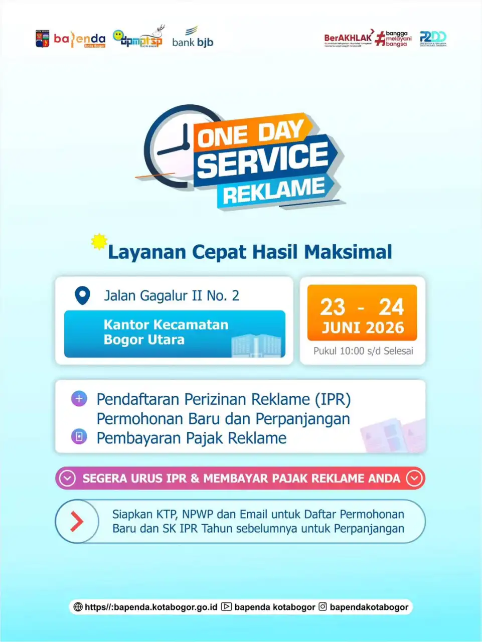 One Day Service (ODS) Reklame - Layanan Cepat Hasil Maksimal