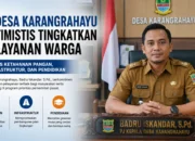 PJ Desa Karangrahayu Optimistis Tingkatkan Pelayanan Warga, Fokus Ketahanan Pangan dan Infrastruktur