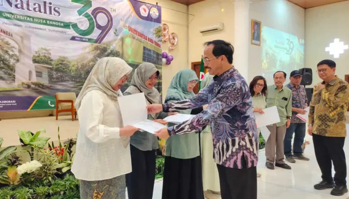Dies Natalis Universitas Nusa Bangsa ke-39, UNB Tutup Satu Nusa Fest 2026 Perayaan Dies Natalis Universitas Nusa Bangsa ke-39 yang dirangkaikan dengan Closing Ceremony Satu Nusa Fest 2026 di Kampus Universitas Nusa Bangsa, Kota Bogor.