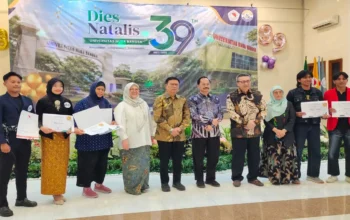 Perayaan Dies Natalis Universitas Nusa Bangsa ke-39 yang dirangkaikan dengan Closing Ceremony Satu Nusa Fest 2026 di Kampus Universitas Nusa Bangsa, Kota Bogor.