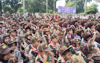 941 Pramuka Garuda Kota Bogor Resmi Dikukuhkan, Ini Pesan Ketua Kwarcab 941 Pramuka Garuda Kota Bogor mengikuti upacara pengukuhan di Plaza Balaikota Bogor pada 5 Juli 2026.
