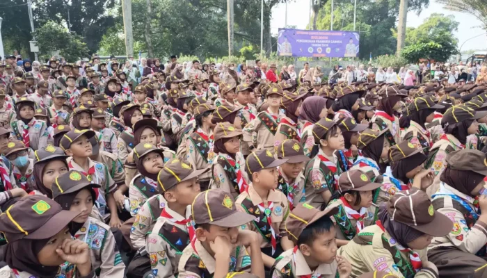 941 Pramuka Garuda Kota Bogor Resmi Dikukuhkan, Ini Pesan Ketua Kwarcab