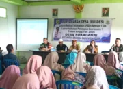 Musdes APBDes Desa Sukadamai Kabupaten Bogor membahas realisasi Dana Desa Semester I Tahun 2026.