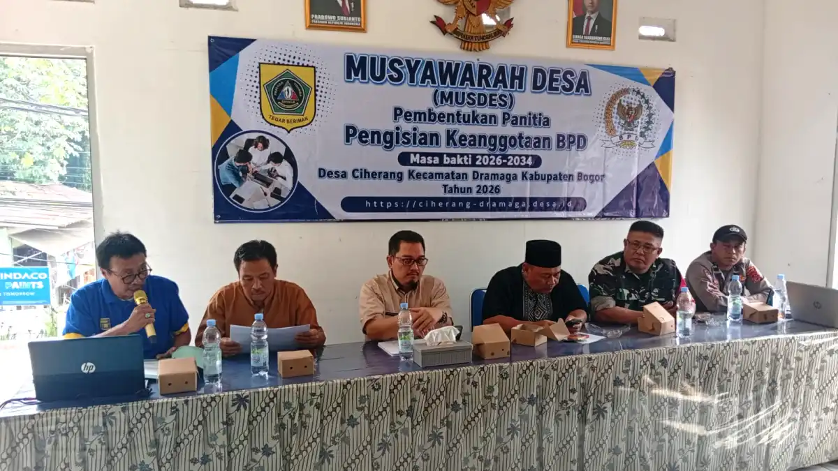 Musdes Realisasi APBDes Desa Ciherang 2026