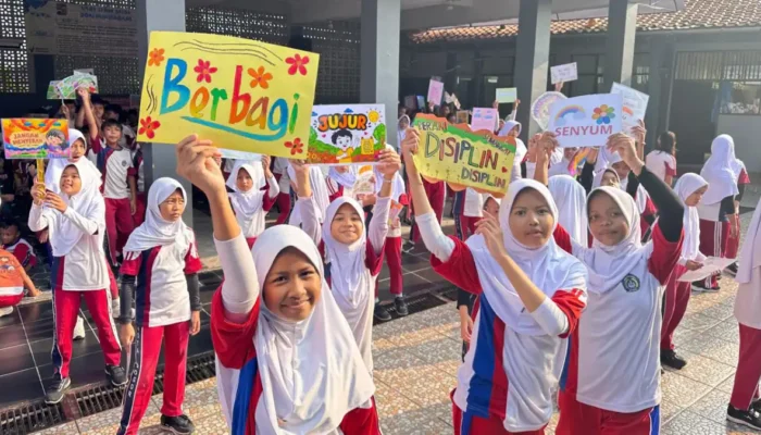 Inspiratif! SDN Purbasari Bogor Ajak Siswa Berkata Positif dan Wujudkan Sekolah Ramah Anak