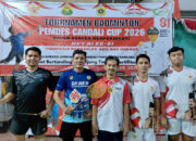Semarak HUT RI ke-81! Turnamen Badminton Pemdes Candali Cup 2026 Resmi Digelar, Gaungkan Gerakan Desa Candali Bebas Narkoba