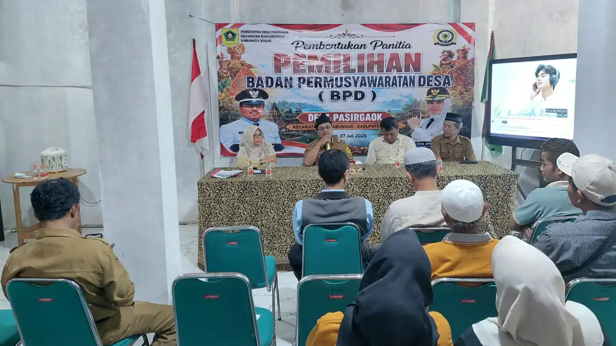 Desa Pasirgaok Resmi Bentuk Panitia Pemilihan BPD, Siapkan Regenerasi Wakil Masyarakat untuk Masa Jabatan 8 Tahun