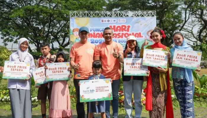 Dedie Rachim menghadiri Hari Anak Nasional Kota Bogor