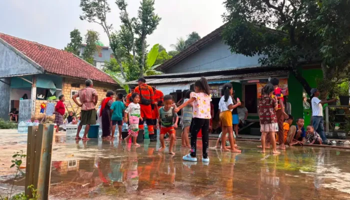 Warga terdampak kekeringan di Kota Bogor