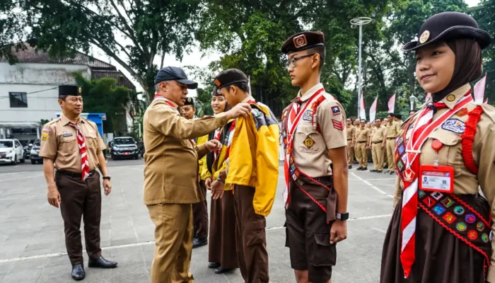 86 Pramuka Kota Bogor Dilepas ke Jambore Nasional XII 2026, Ada Peserta Berkebutuhan Khusus 86 Pramuka Kota Bogor dilepas mengikuti Jambore Nasional XII 2026
