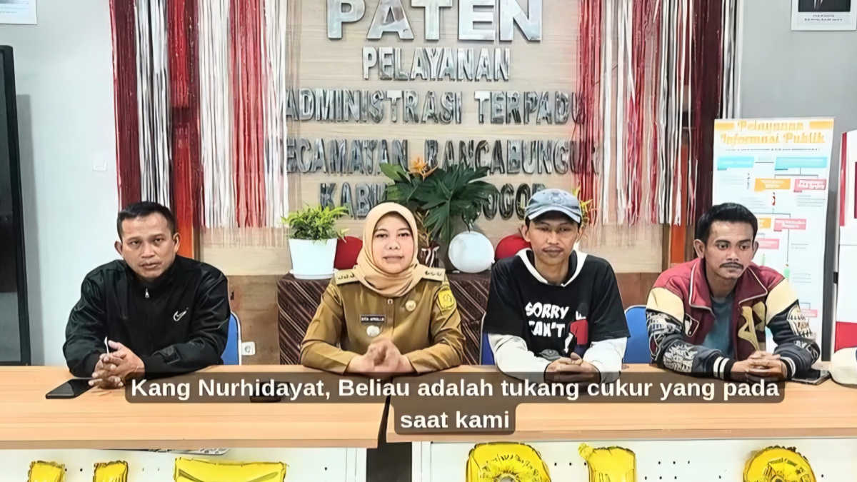 Camat Rancabungur Klarifikasi Video Viral Imbauan Bendera Merah Putih: Sosok yang Intimidasi Bukan Pegawai Kecamatan Camat Rancabungur.