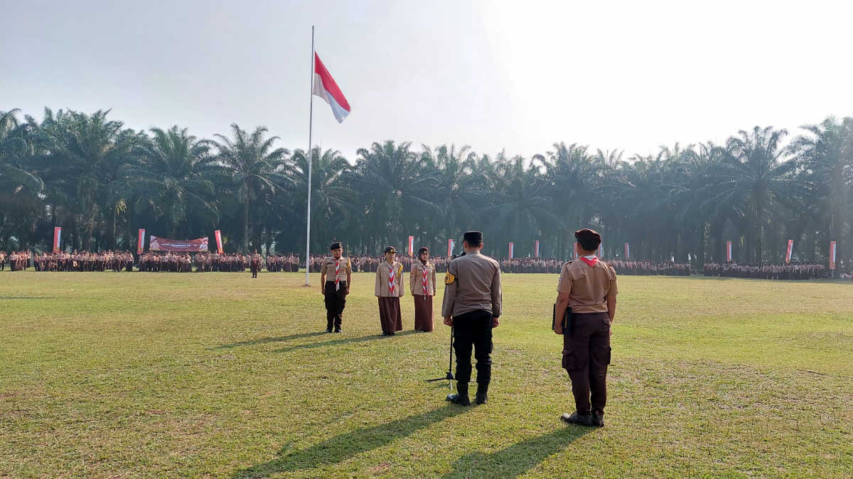 HUT Pramuka ke-65 di Rancabungur Diikuti 60 Regu, LT II Jadi Jalan Menuju Lomba Tingkat Kabupaten Bogor Pramuka ke-65.