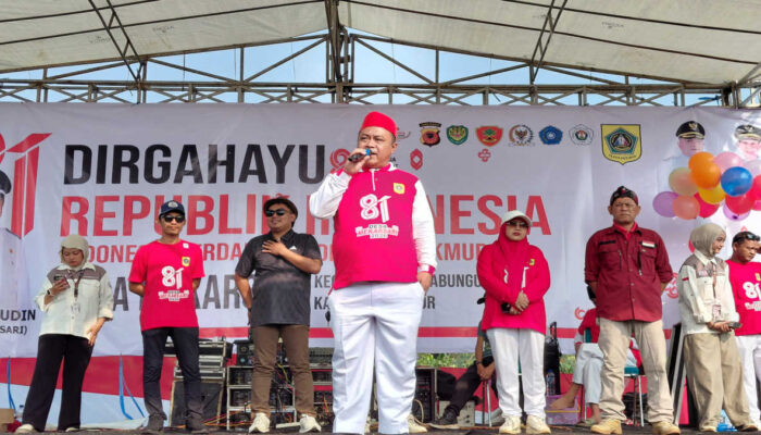 Semarak HUT ke-81 RI Desa Mekarsari: Jalan Sehat hingga Lomba Tumpeng