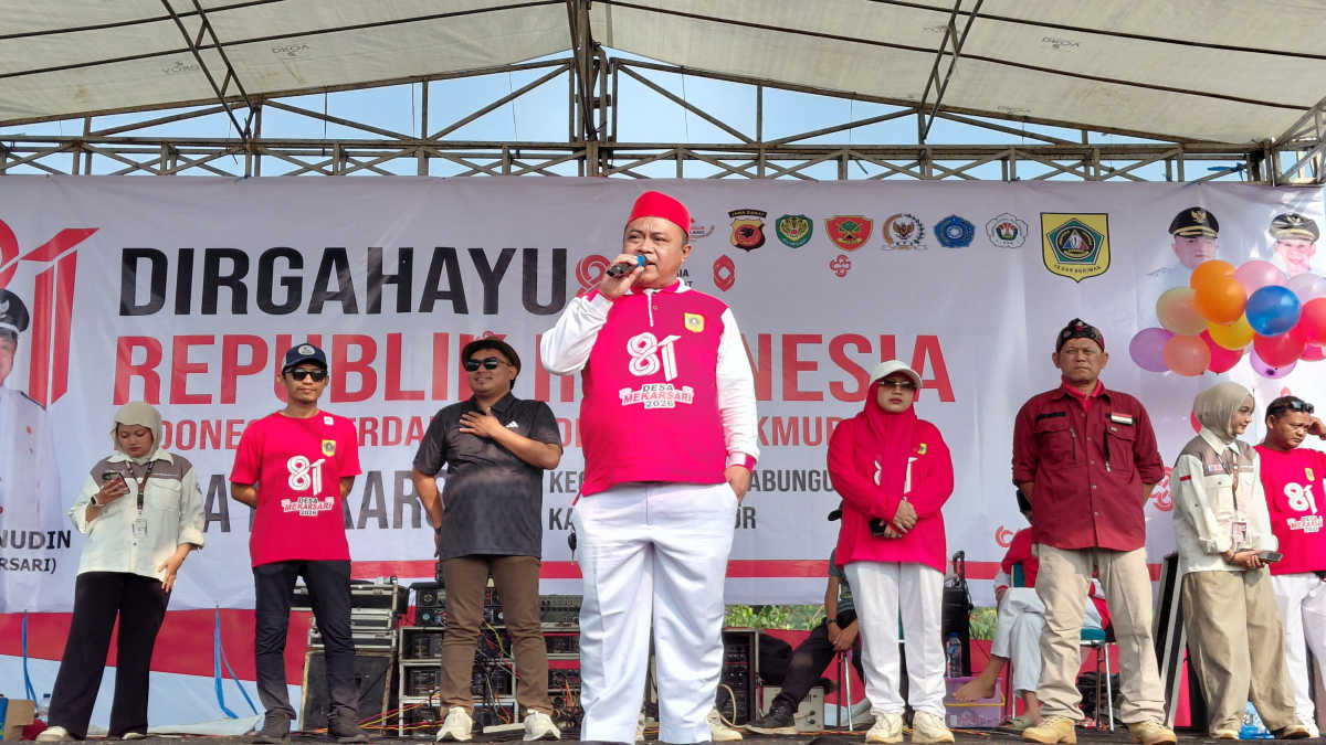 Semarak HUT ke-81 RI Desa Mekarsari: Jalan Sehat hingga Lomba Tumpeng