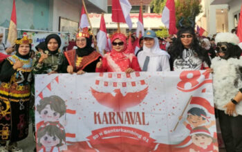 Gebyar HUT RI ke-81 SDN Bantarkambing 01, Jalan Sehat-Karnaval Meriah Diikuti 680 Siswa data
