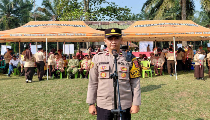 Kapolsek Rancabungur Imbau Warga Cegah Karhutla, Jangan Buka Lahan dengan Cara Dibakar