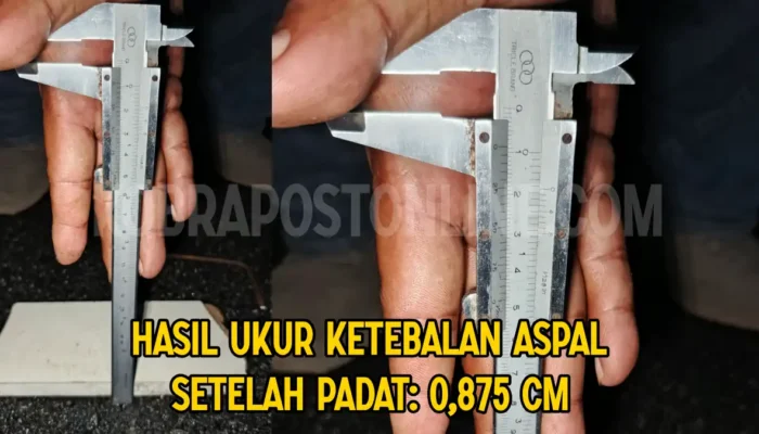 2 Paket Jalan, Dua Perusahaan, Satu Pelaksana: Ketebalan Aspal Griya Melati Bubulak Dipertanyakan Proyek jalan Griya Melati Bubulak Kota Bogor