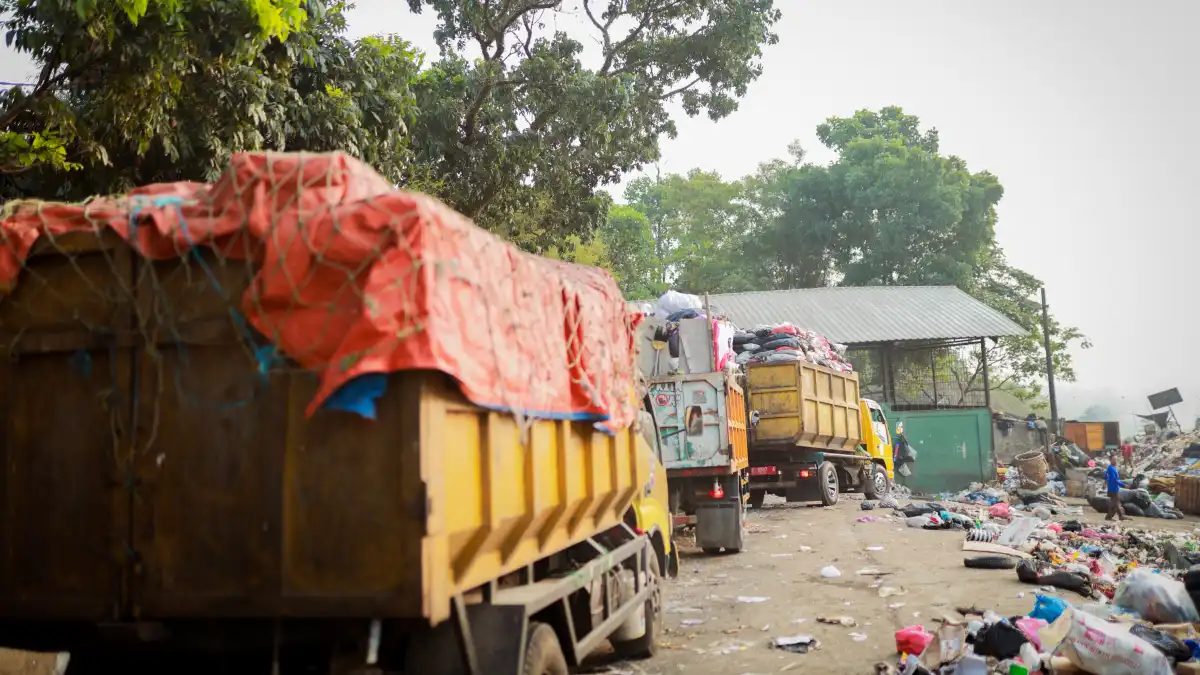 Pengangkutan Sampah Kota Bogor Kembali Normal, 128 Truk Masuk TPAS Galuga Pengangkutan sampah Kota Bogor ke TPAS Galuga