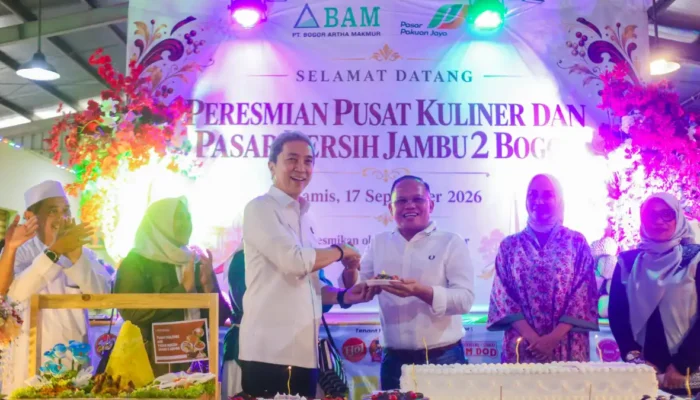 Sentra Kuliner Pasar Jambu Dua Resmi Dibuka, 184 Tenant Siap Dorong UMKM Bogor Sentra Kuliner Pasar Jambu Dua dengan 184 tenant di Kota Bogor