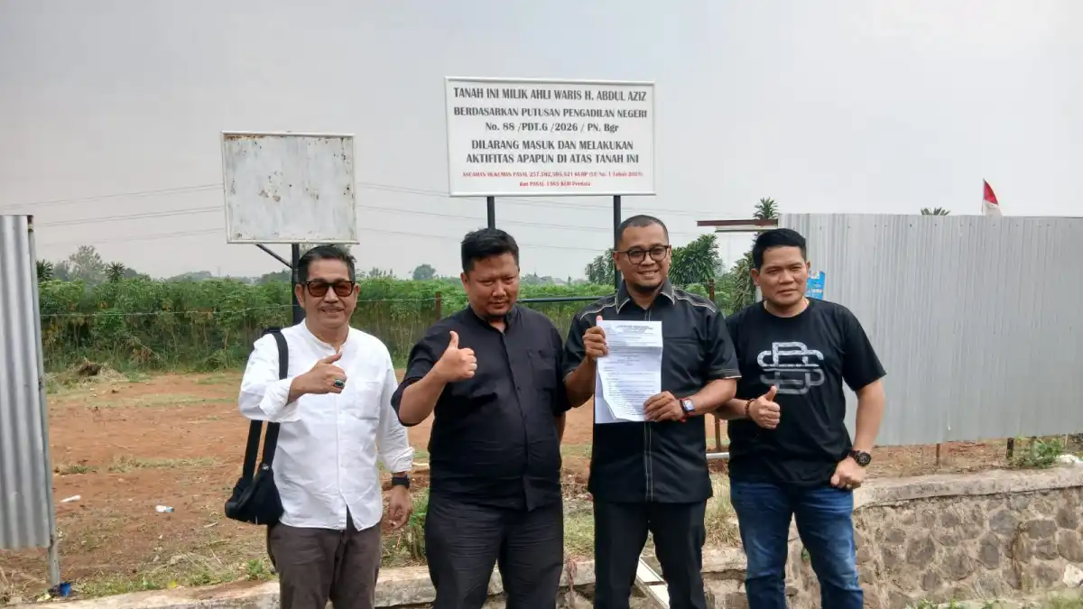PN Bogor Kabulkan Gugatan Ahli Waris, Dua Sertifikat PTSL atas Nama Ujang Suprapto Disebut Tak Berkekuatan Hukum PN Bogor Kabulkan Gugatan Ahli Waris dalam Sengketa Tanah Kencana