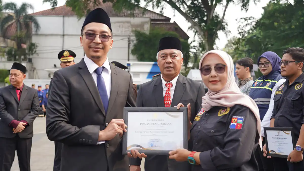 Fajar Muhammad Nur menghadiri upacara Sumpah Pemuda ke-98 di Balai Kota Bogor