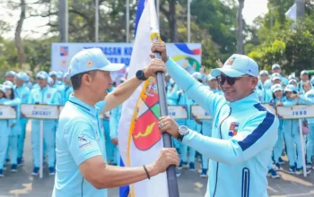 Dedie Rachim Lepas Kontingen Porprov XV Jabar, Kota Bogor Targetkan 100 Emas Dedie A. Rachim melepas kontingen Porprov XV Jawa Barat 2026 Kota Bogor